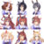 【ウマ娘】8/1なので好きな子貼る