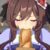 【ウマ娘/フランス語】でっけえパンの丸齧りに憧れてる　俺は食べられないかもって不安になって切り分けることしかできない…