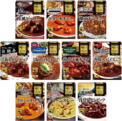 商品名:S&B エスビー食品 噂の名店シリーズ カレー&ハヤシ 全国10種セット【Amazon.co.jp限定】