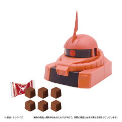 商品名：ガンダム シャア専用ザクチョコケース 6個入