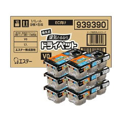 商品名:ケース販売 備長炭ドライペット 除湿剤 タンクタイプ どこでも用(3個パック×6個)【ドライペット】