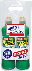 商品名:サンポール (マイナスイオン) トイレ洗剤 尿石除去 500mL 2本パック
